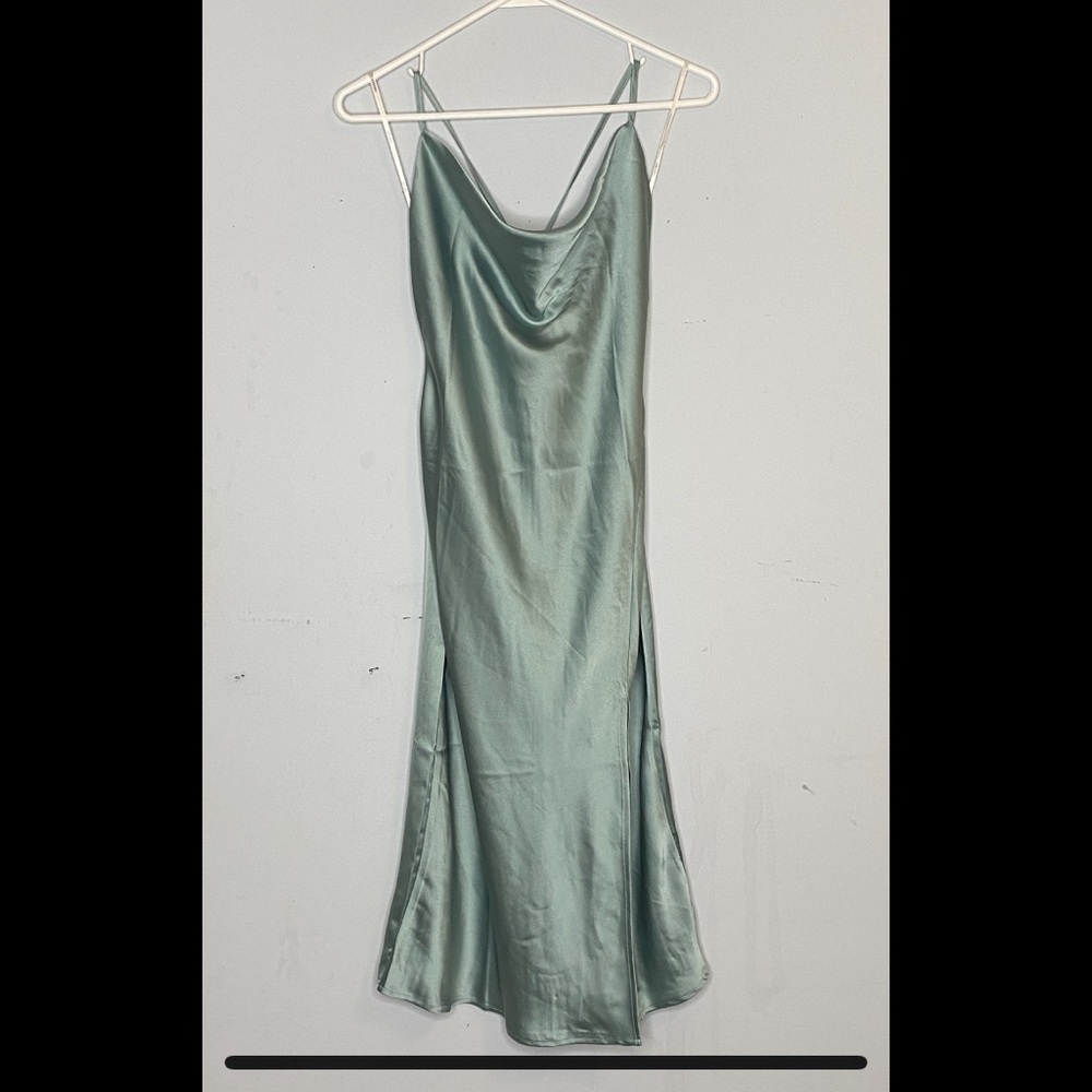 Sage Slip Dress